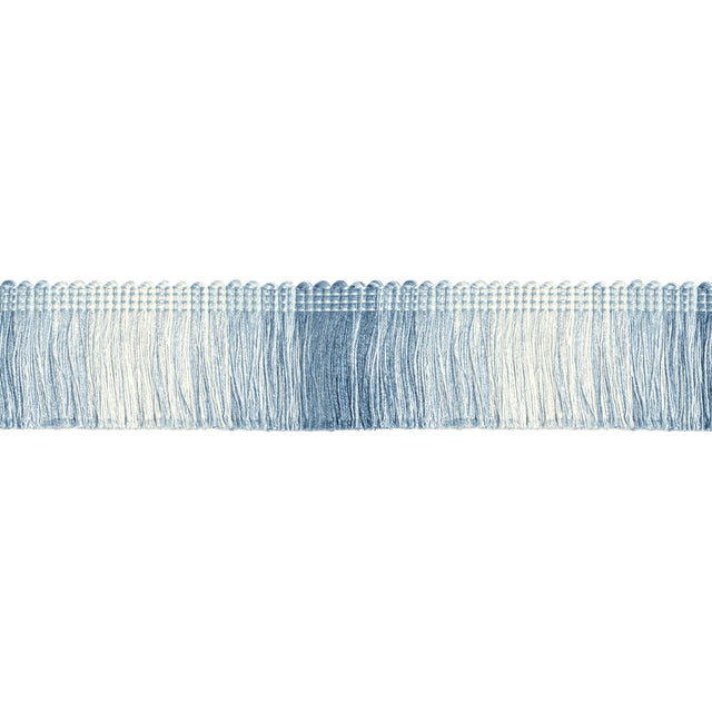 KRAVET COUTURE T30824.5.0 DAINTREE FRINGE CHAMBRAY TRIM - Eade's Wallpaper