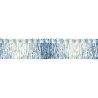 KRAVET COUTURE T30824.5.0 DAINTREE FRINGE CHAMBRAY TRIM - Eade's Wallpaper