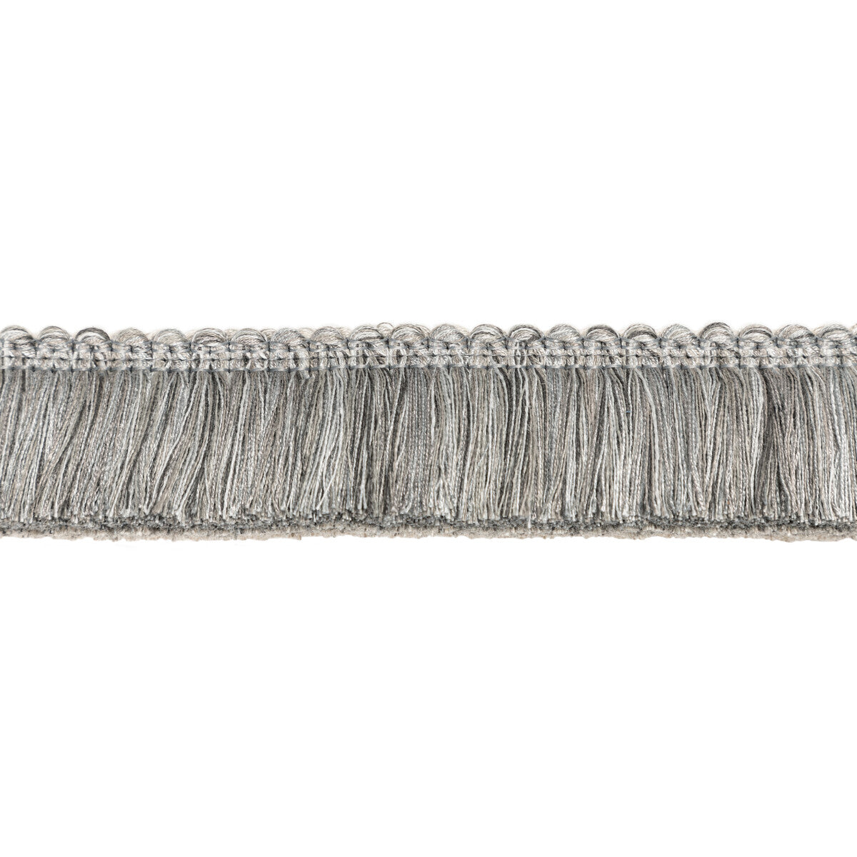 KRAVET COUTURE T30825.11.0 SOJOURN FRINGE PEWTER TRIM - Eade's Wallpaper