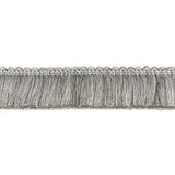 KRAVET COUTURE T30825.11.0 SOJOURN FRINGE PEWTER TRIM - Eade's Wallpaper