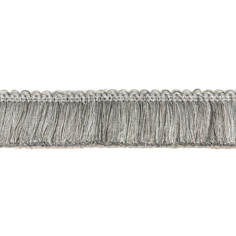 KRAVET COUTURE T30825.11.0 SOJOURN FRINGE PEWTER TRIM - Eade's Wallpaper