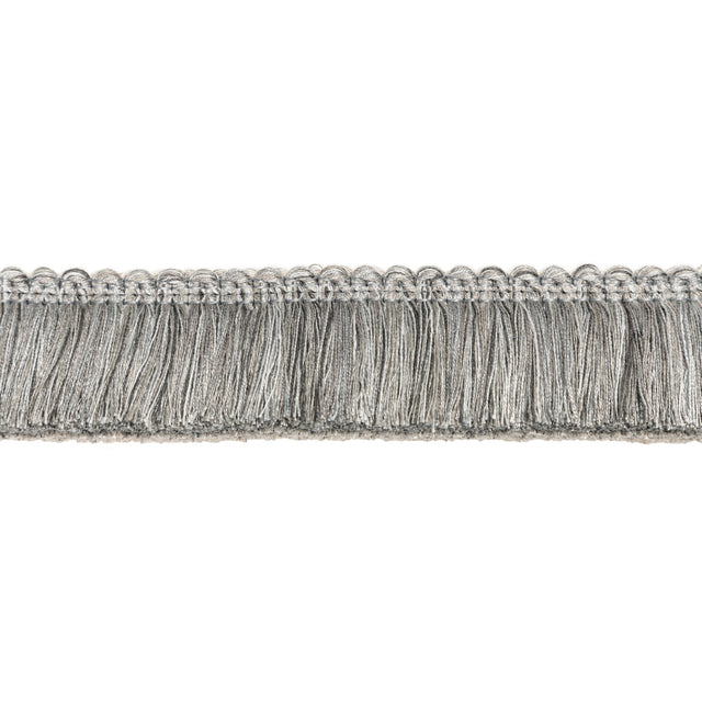 KRAVET COUTURE T30825.11.0 SOJOURN FRINGE PEWTER TRIM - Eade's Wallpaper