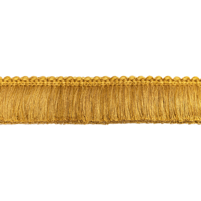 KRAVET COUTURE T30825.4.0 SOJOURN FRINGE OCHRE TRIM - Eade's Wallpaper