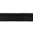 KRAVET COUTURE T30825.81.0 SOJOURN FRINGE IVORY/NOIR TRIM - Eade's Wallpaper