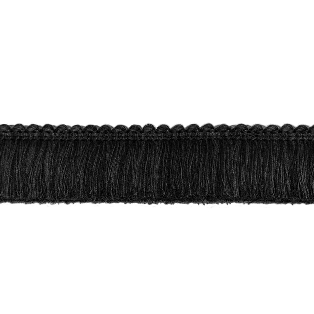 KRAVET COUTURE T30825.81.0 SOJOURN FRINGE IVORY/NOIR TRIM - Eade's Wallpaper