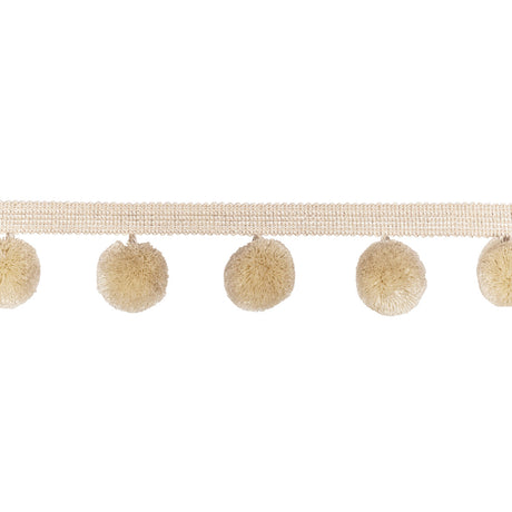 KRAVET COUTURE T30827.1.0 PARADISE POMS CREAM TRIM - Eade's Wallpaper