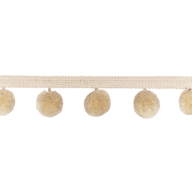 KRAVET COUTURE T30827.1.0 PARADISE POMS CREAM TRIM - Eade's Wallpaper