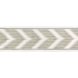 KRAVET COUTURE T30828.11.0 CHEVRON VELVET TAPE STONE TRIM - Eade's Wallpaper