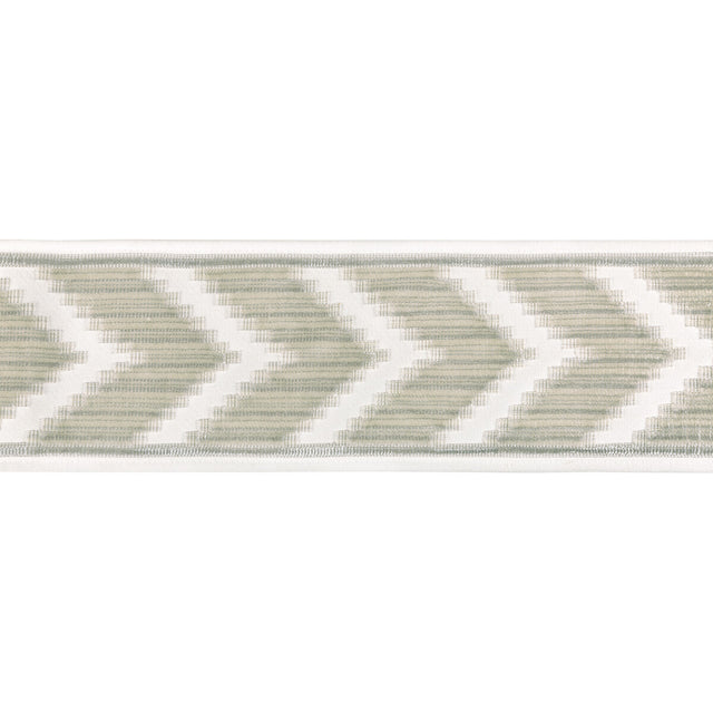 KRAVET COUTURE T30828.11.0 CHEVRON VELVET TAPE STONE TRIM - Eade's Wallpaper