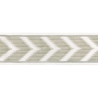 KRAVET COUTURE T30828.11.0 CHEVRON VELVET TAPE STONE TRIM - Eade's Wallpaper