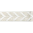KRAVET COUTURE T30828.1601.0 CHEVRON VELVET TAPE BLANC TRIM - Eade's Wallpaper