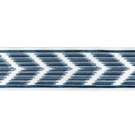 KRAVET COUTURE T30828.50.0 CHEVRON VELVET TAPE INK TRIM - Eade's Wallpaper