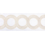 KRAVET COUTURE T30829.16.0 LOOPED TAPE CREAM TRIM - Eade's Wallpaper