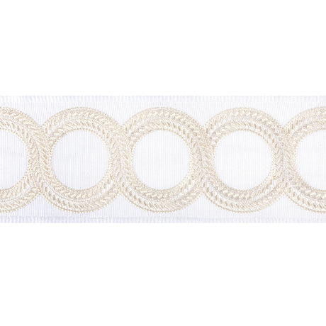 KRAVET COUTURE T30829.16.0 LOOPED TAPE CREAM TRIM - Eade's Wallpaper