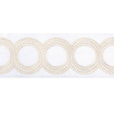 KRAVET COUTURE T30829.16.0 LOOPED TAPE CREAM TRIM - Eade's Wallpaper
