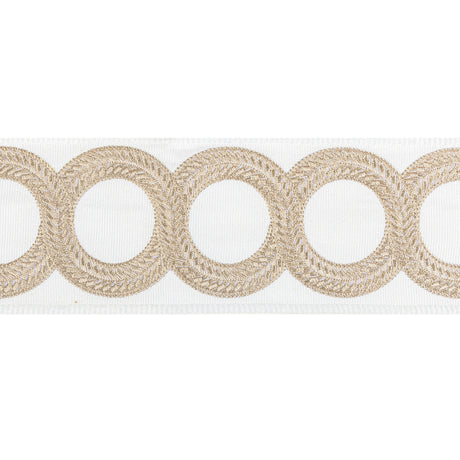 KRAVET COUTURE T30829.416.0 LOOPED TAPE GOLD TRIM - Eade's Wallpaper
