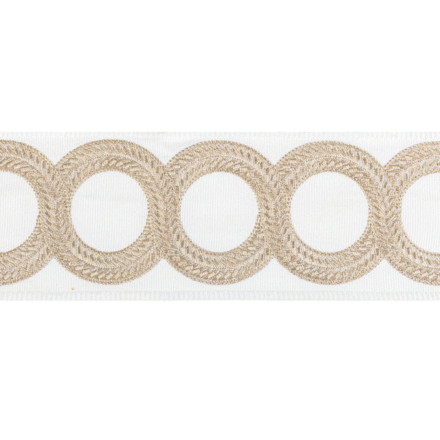 KRAVET COUTURE T30829.416.0 LOOPED TAPE GOLD TRIM - Eade's Wallpaper