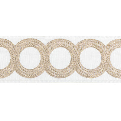 KRAVET COUTURE T30829.416.0 LOOPED TAPE GOLD TRIM - Eade's Wallpaper