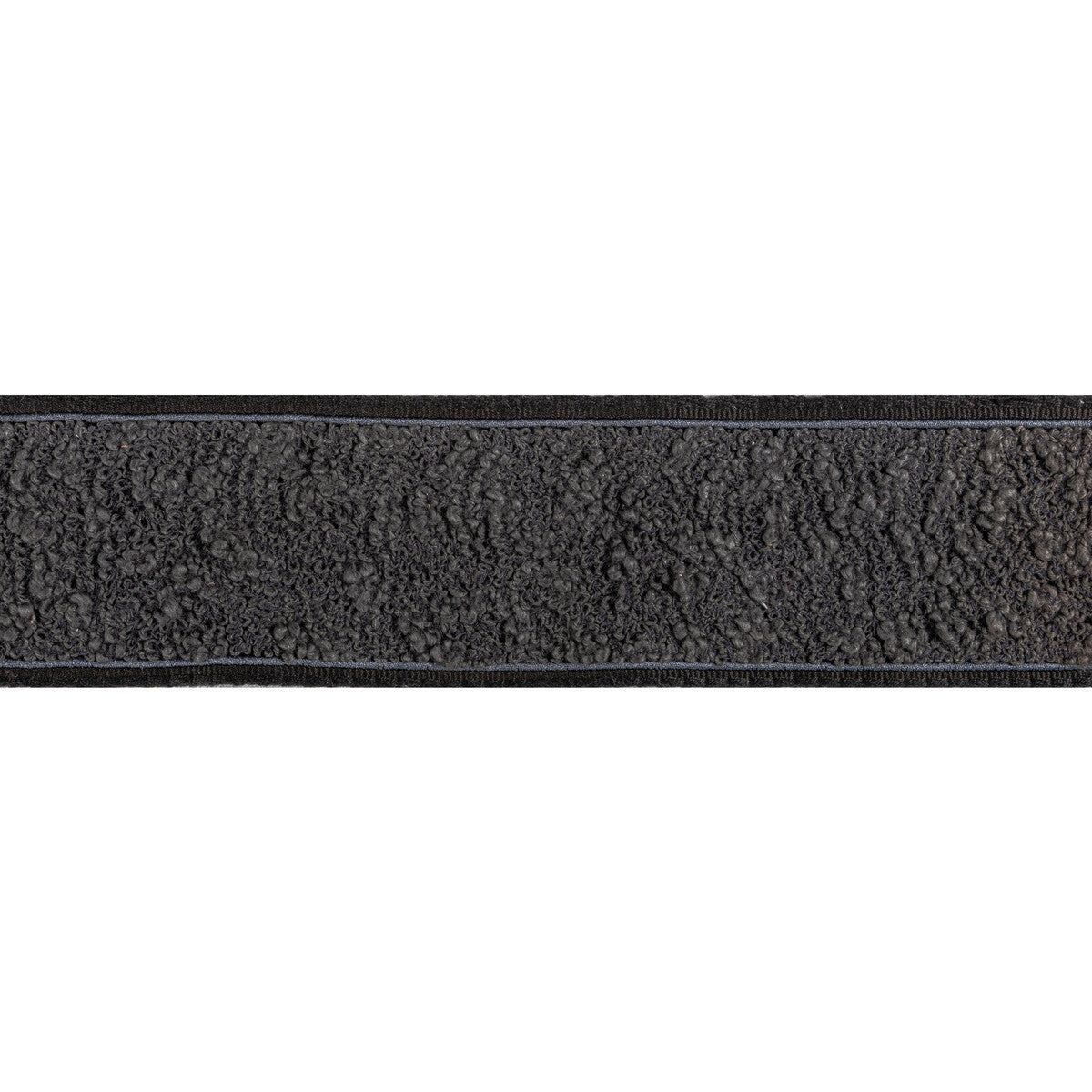 KRAVET COUTURE T30830.821.0 BOUCLE TAPE CHARCOAL TRIM - Eade's Wallpaper
