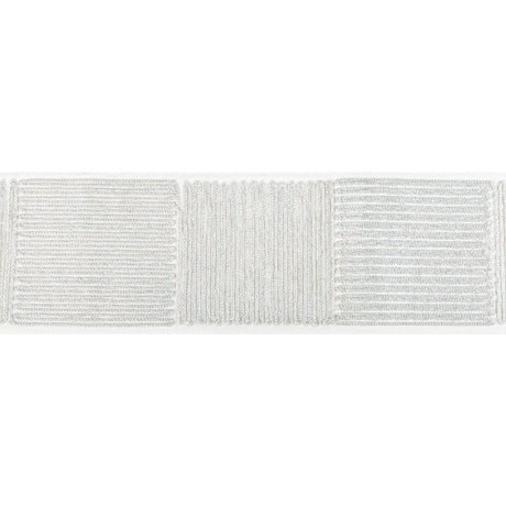 KRAVET COUTURE T30831.11.0 LATITUDE TAPE SILVER TRIM - Eade's Wallpaper