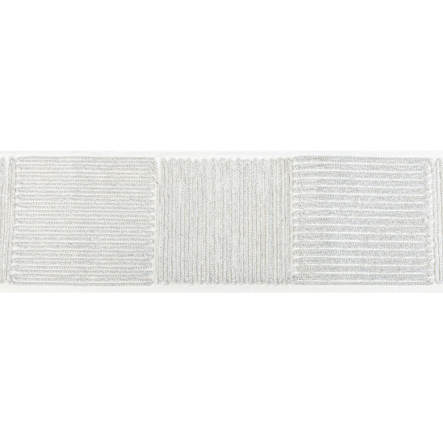 KRAVET COUTURE T30831.11.0 LATITUDE TAPE SILVER TRIM - Eade's Wallpaper