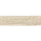 KRAVET COUTURE T30832.416.0 GALAXY BEAD TAPE GOLD TRIM - Eade's Wallpaper