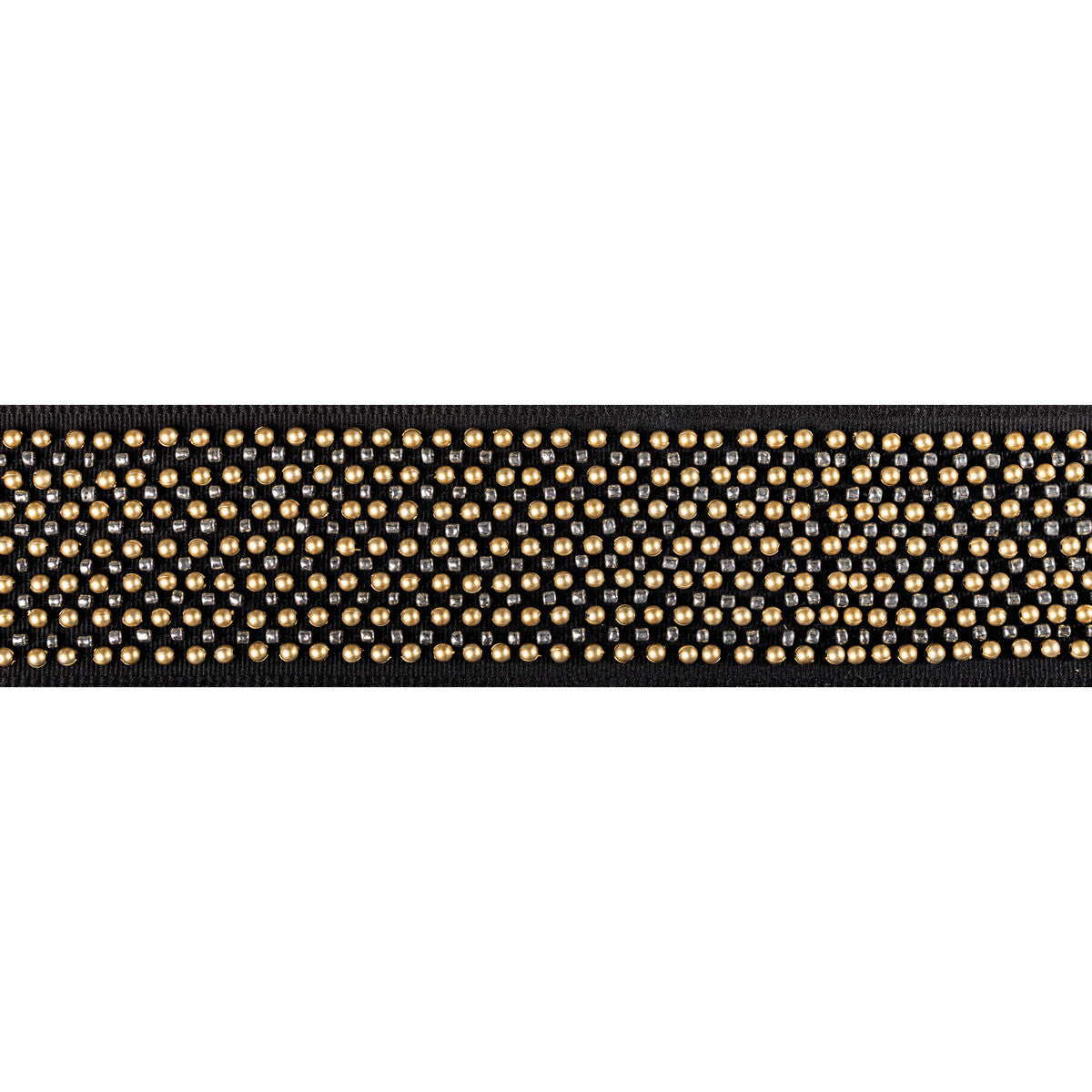 KRAVET COUTURE T30832.84.0 GALAXY BEAD TAPE NOIR TRIM - Eade's Wallpaper
