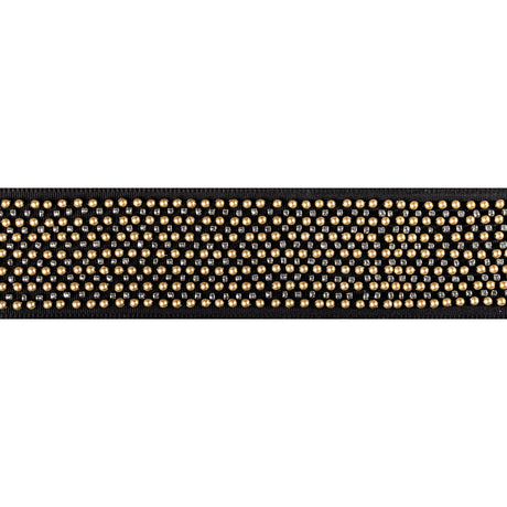 KRAVET COUTURE T30832.84.0 GALAXY BEAD TAPE NOIR TRIM - Eade's Wallpaper