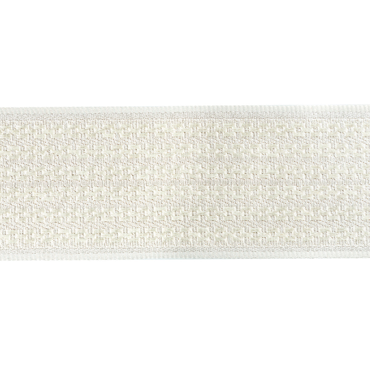 KRAVET COUTURE T30833.11.0 CHAINLINK TAPE SILVER TRIM - Eade's Wallpaper