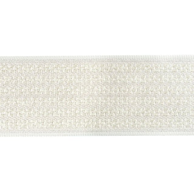 KRAVET COUTURE T30833.11.0 CHAINLINK TAPE SILVER TRIM - Eade's Wallpaper