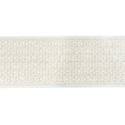 KRAVET COUTURE T30833.11.0 CHAINLINK TAPE SILVER TRIM - Eade's Wallpaper