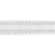 KRAVET COUTURE T30834.11.0 HORIZONS TAPE SILVER TRIM - Eade's Wallpaper