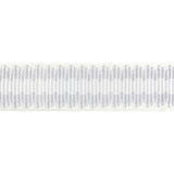 KRAVET COUTURE T30834.11.0 HORIZONS TAPE SILVER TRIM - Eade's Wallpaper