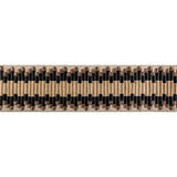 KRAVET COUTURE T30835.84.0 HORIZONS LUXE TAPE ONYX TRIM - Eade's Wallpaper