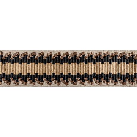 KRAVET COUTURE T30835.84.0 HORIZONS LUXE TAPE ONYX TRIM - Eade's Wallpaper