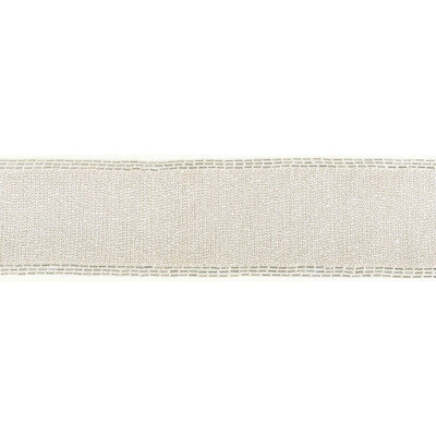 KRAVET COUTURE T30836.11.0 LUXE BEAD TAPE SILVER TRIM - Eade's Wallpaper