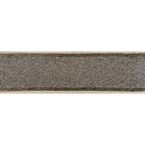 KRAVET COUTURE T30836.821.0 LUXE BEAD TAPE GRAPHITE TRIM - Eade's Wallpaper