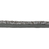 KRAVET COUTURE T30837.11.0 LUXE BEAD CORD PLATINUM TRIM - Eade's Wallpaper