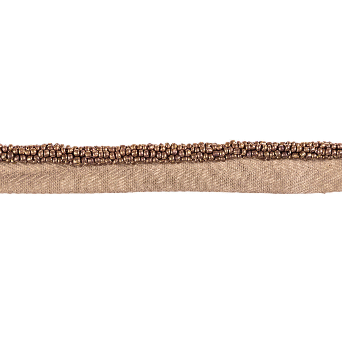 KRAVET COUTURE T30837.6.0 LUXE BEAD CORD COPPER TRIM - Eade's Wallpaper