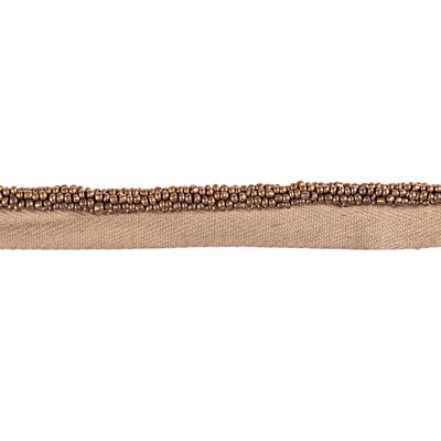 KRAVET COUTURE T30837.6.0 LUXE BEAD CORD COPPER TRIM - Eade's Wallpaper