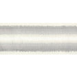 KRAVET COUTURE T30838.11.0 OMBRE WIDE TAPE SILVER TRIM - Eade's Wallpaper