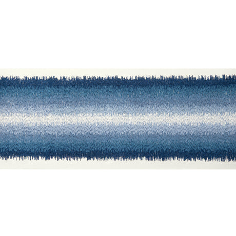 KRAVET COUTURE T30838.550.0 OMBRE WIDE TAPE INDIGO TRIM - Eade's Wallpaper