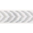 KRAVET COUTURE T30839.11.0 CHEVRON WIDE TAPE SILVER TRIM - Eade's Wallpaper