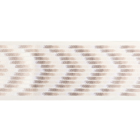 KRAVET COUTURE T30839.1611.0 CHEVRON WIDE TAPE STONE TRIM - Eade's Wallpaper