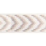 KRAVET COUTURE T30839.1611.0 CHEVRON WIDE TAPE STONE TRIM - Eade's Wallpaper
