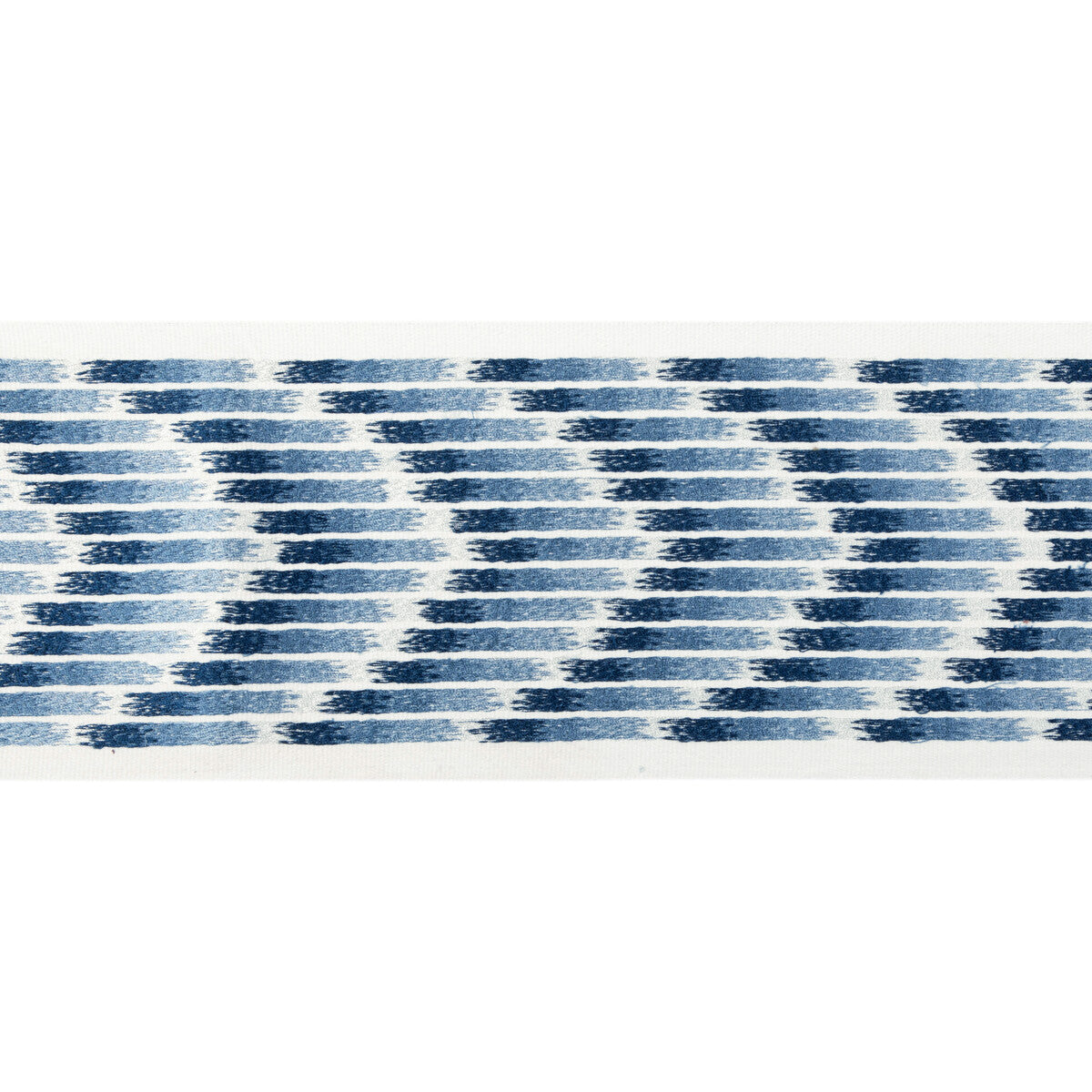 KRAVET COUTURE T30839.550.0 CHEVRON WIDE TAPE INDIGO TRIM - Eade's Wallpaper