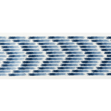 KRAVET COUTURE T30839.550.0 CHEVRON WIDE TAPE INDIGO TRIM - Eade's Wallpaper