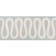 KRAVET COUTURE T30840.115.0 WIGGLE WIDE TAPE SKY TRIM - Eade's Wallpaper
