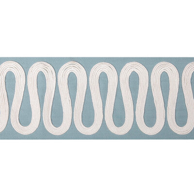 KRAVET COUTURE T30840.515.0 WIGGLE WIDE TAPE DELFT TRIM - Eade's Wallpaper