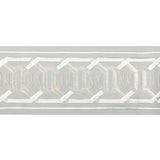 KRAVET COUTURE T30841.1311.0 OCTAGON WIDE TAPE MIST TRIM - Eade's Wallpaper
